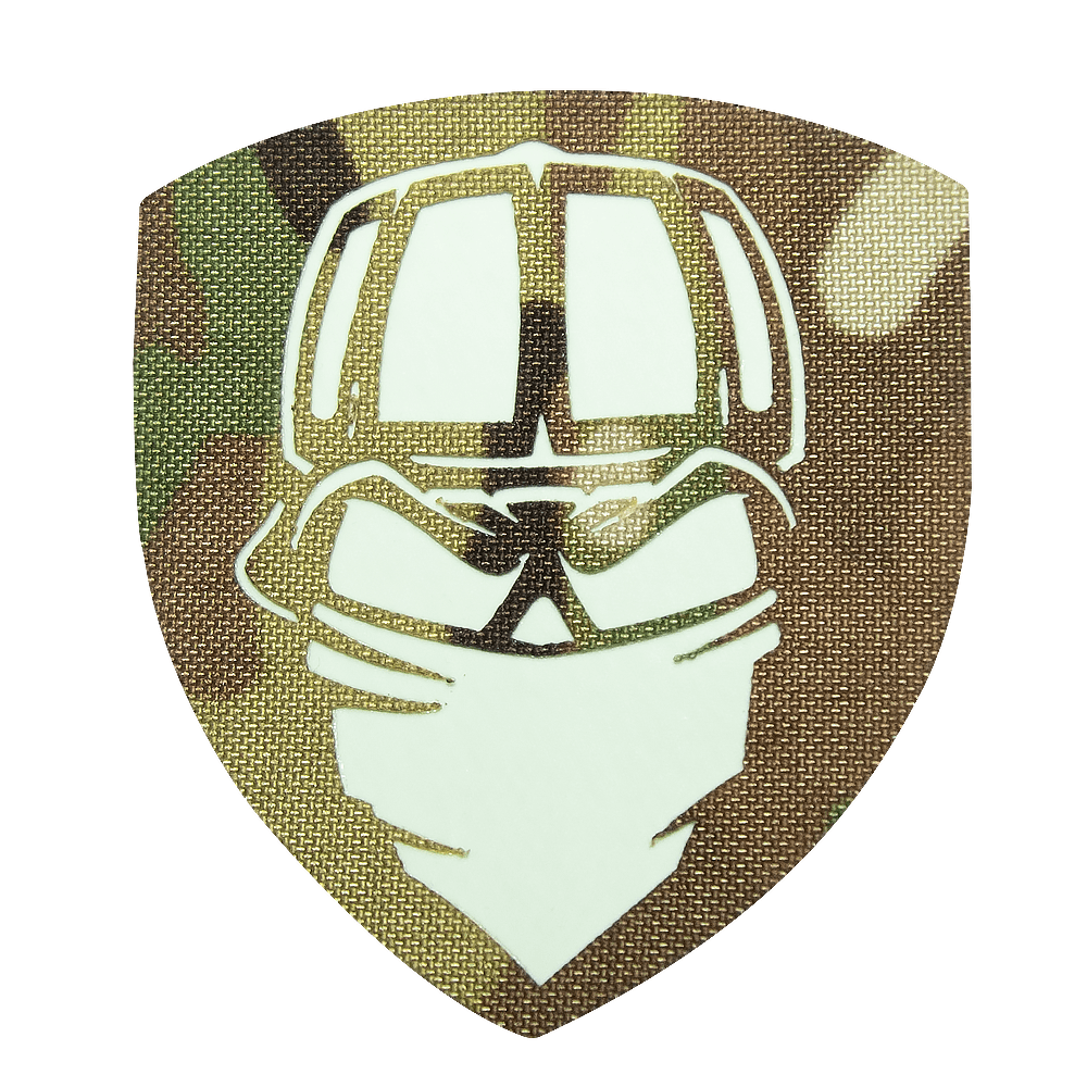 Шеврон Camotec Ультрас (7*8) Multicam/Люмін (9017) Мультикам KOMBAT