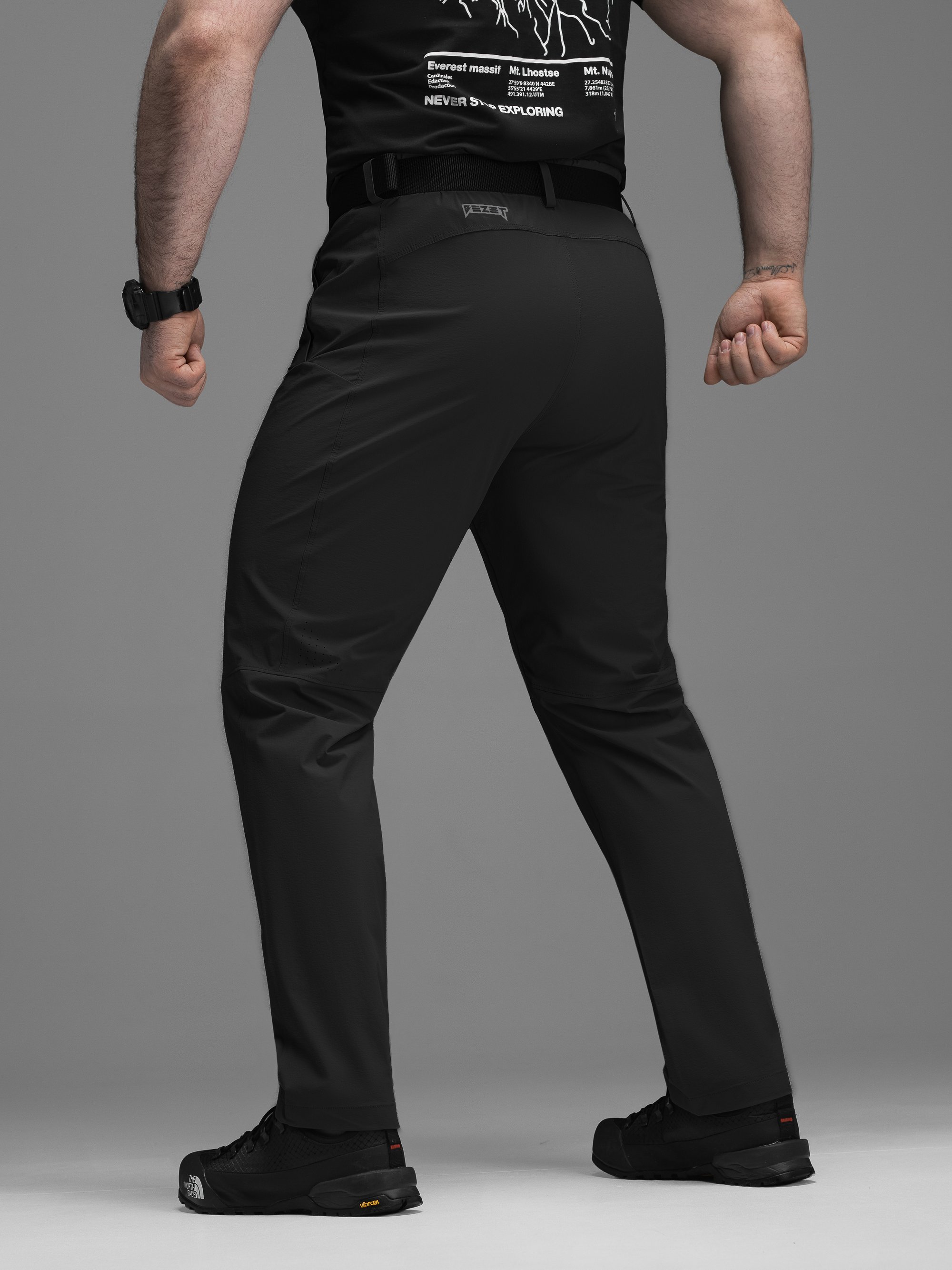 Брюки BEZET Decent чорний - Фото 2