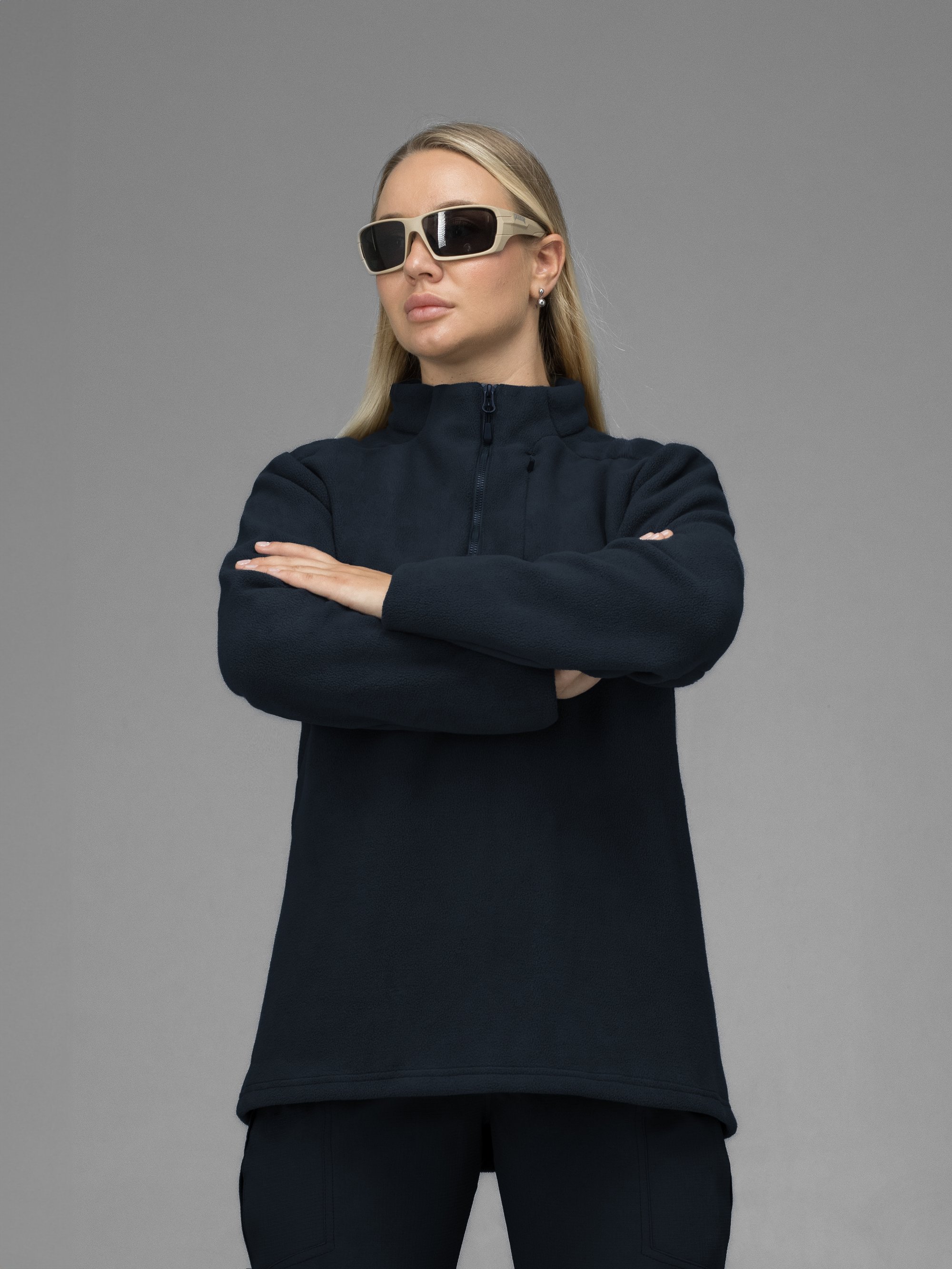 Кофта флісова жіноча BEZET Frostline синій - Фото 6