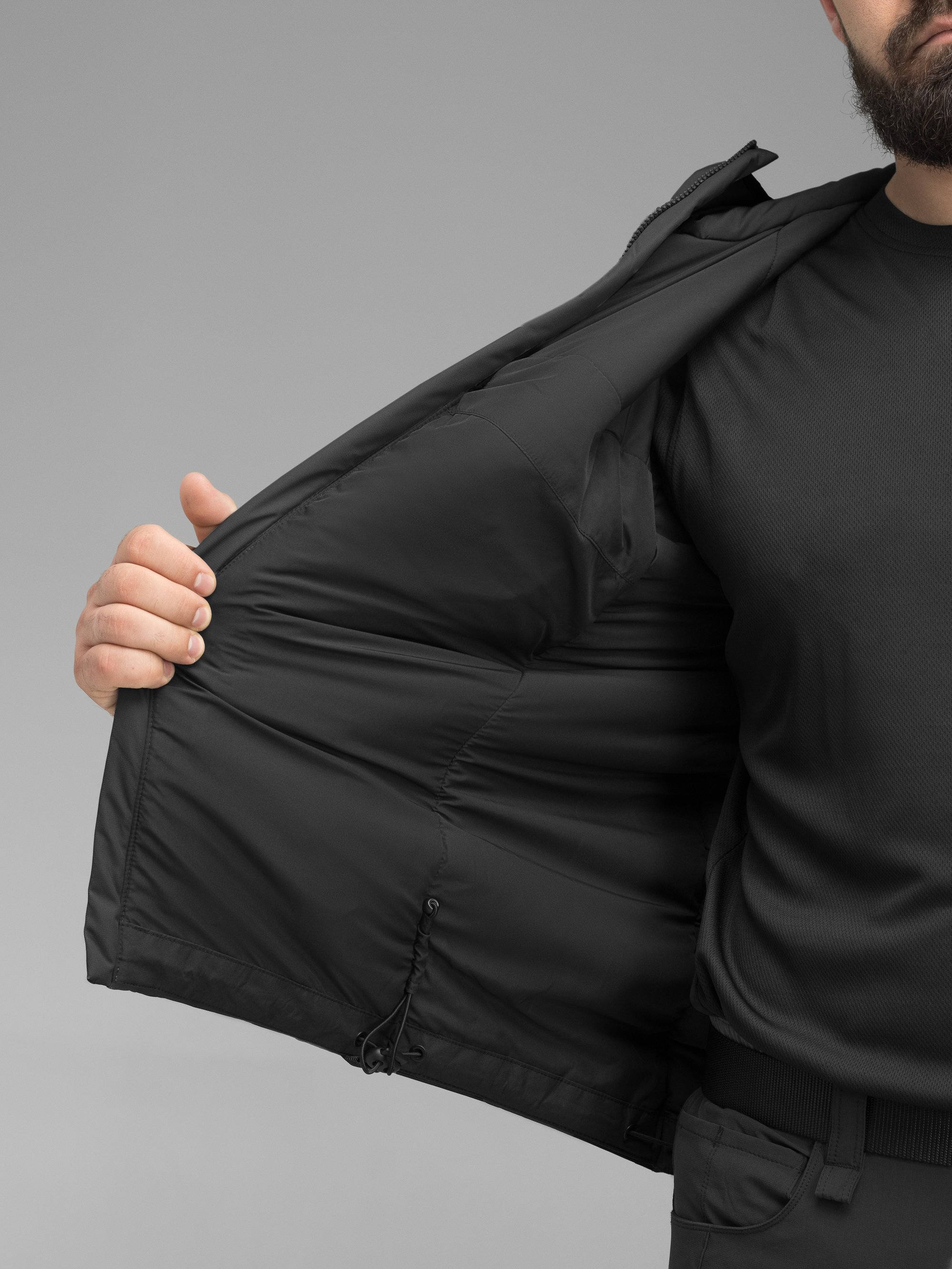 Куртка тактична BEZET Снайпер чорний - Фото 24