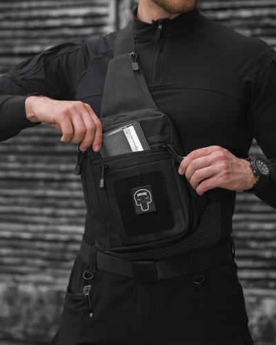 Месенджер BEZET Holster чорний - Фото 2