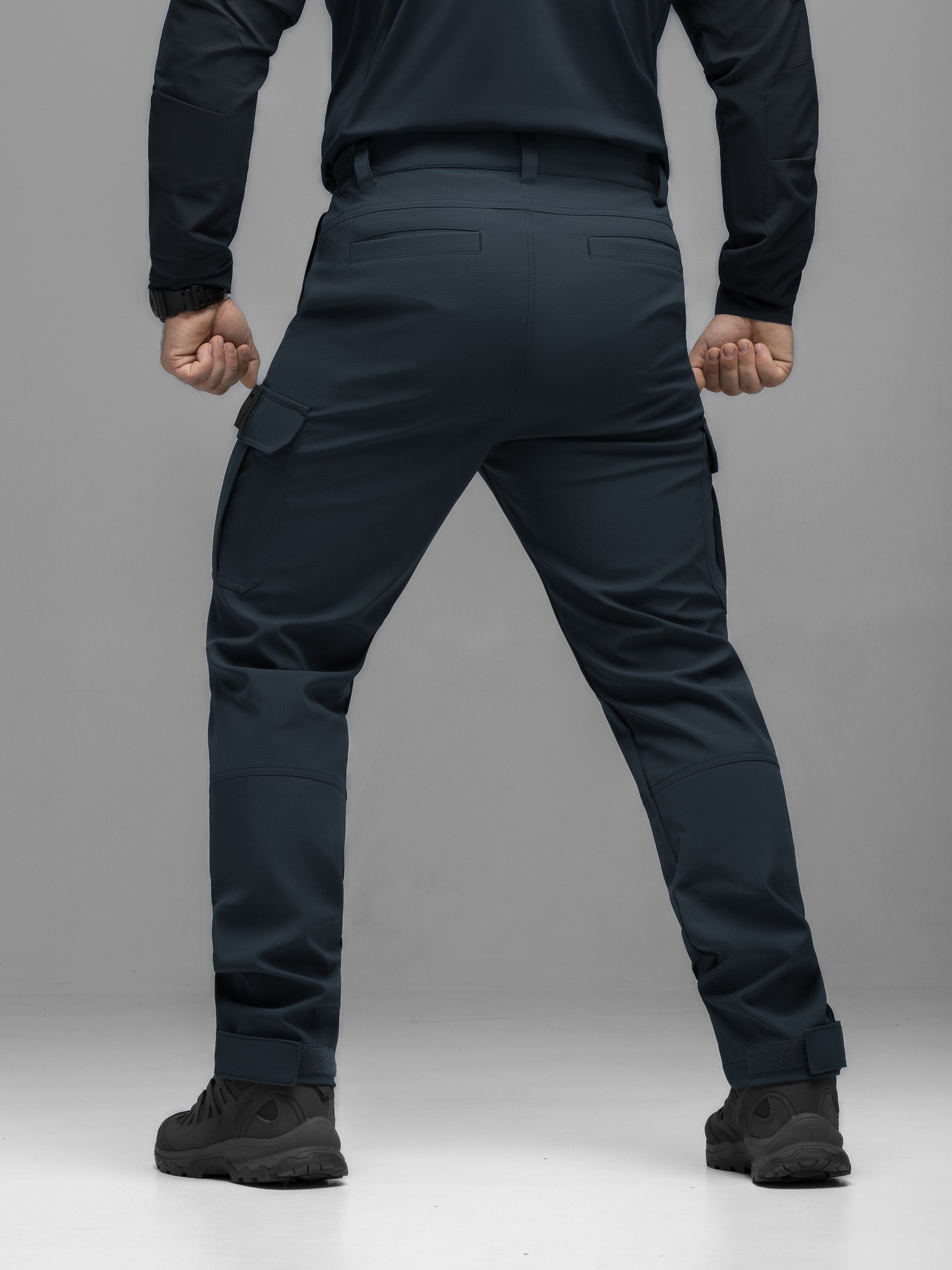 Штани карго тактичні BEZET Basic синій - Фото 13