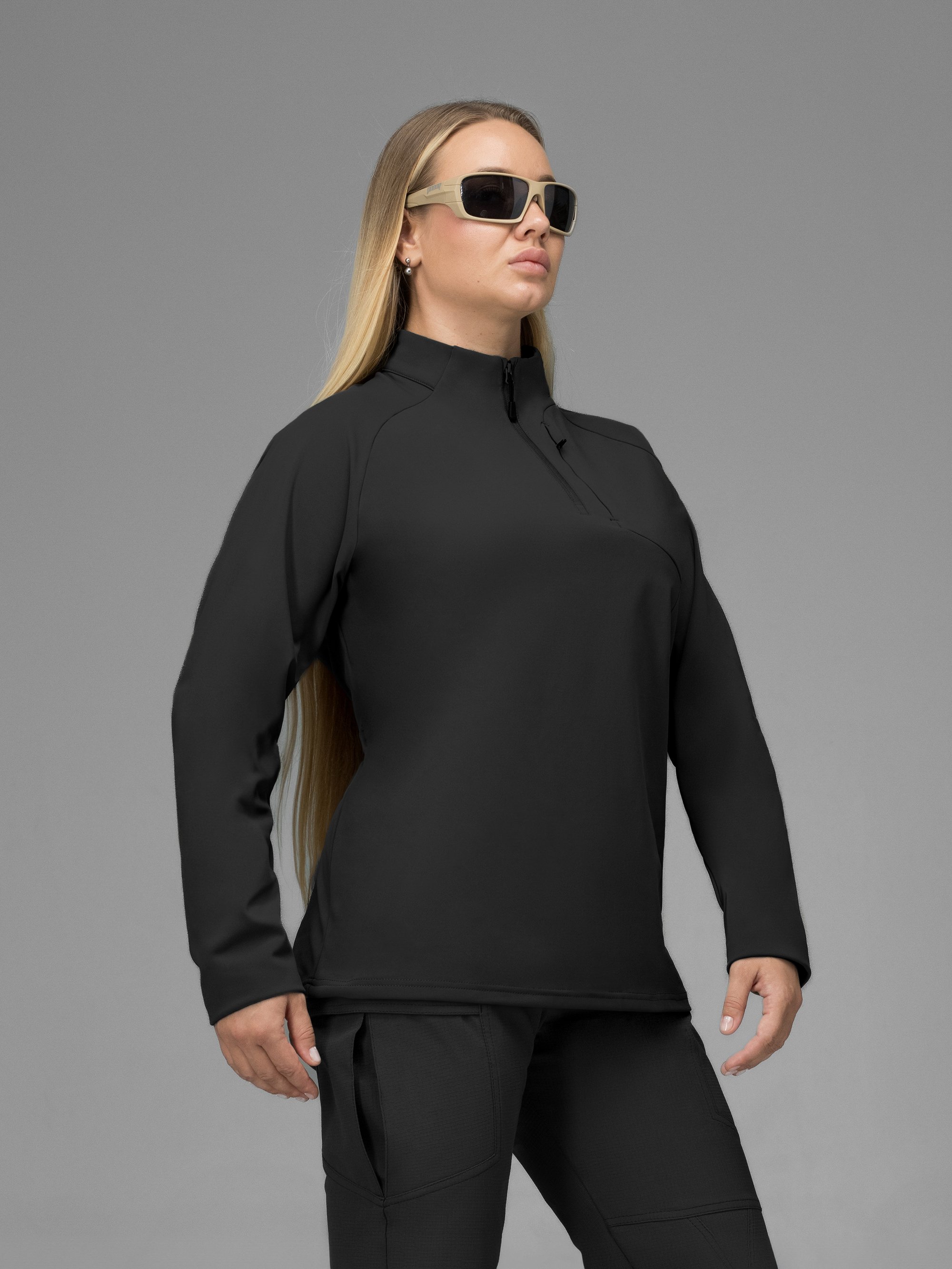 Кофта жіноча BEZET Active чорний - Фото 4