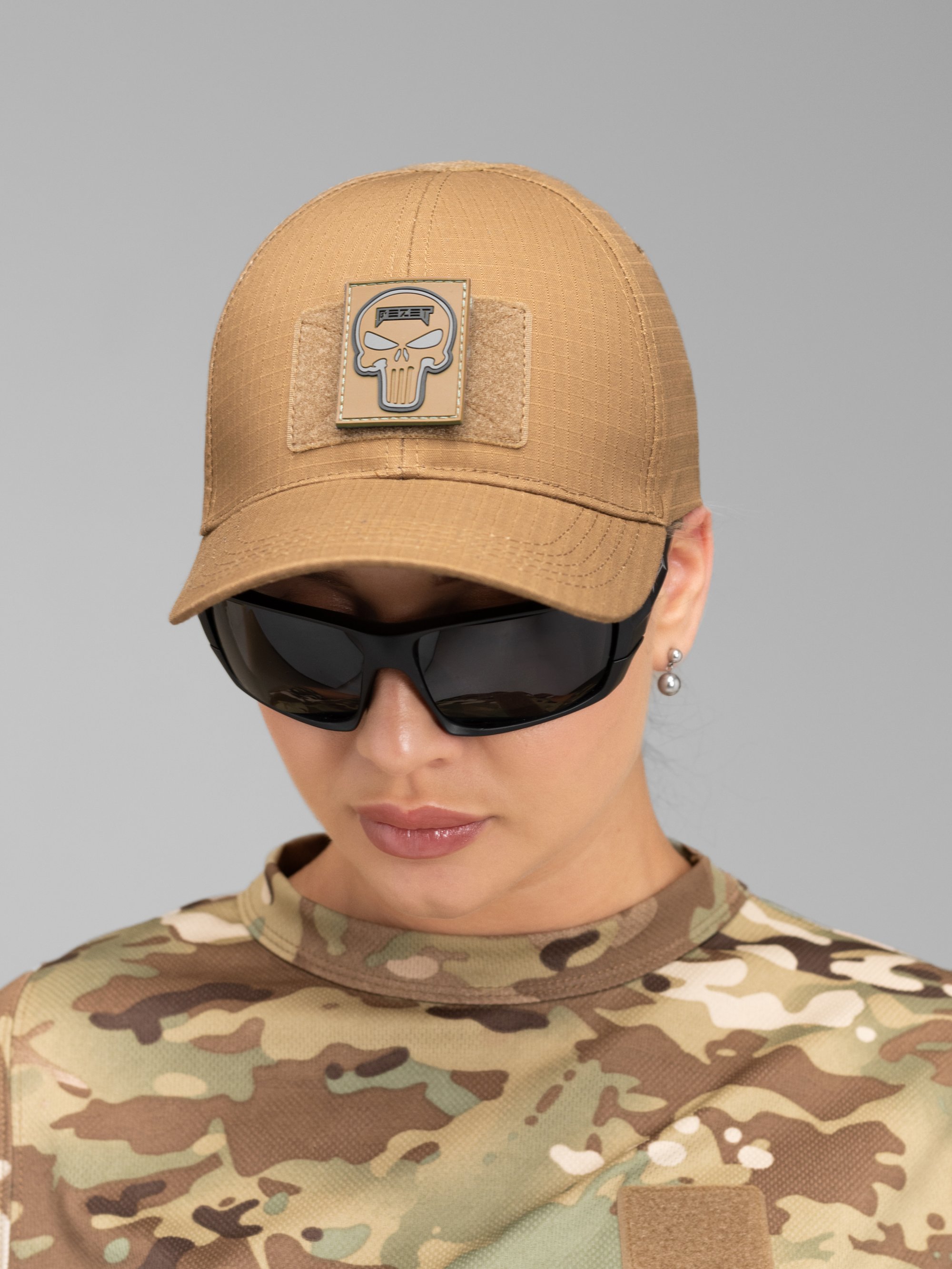 Бейсболка тактична жіноча BEZET койот - Фото 1
