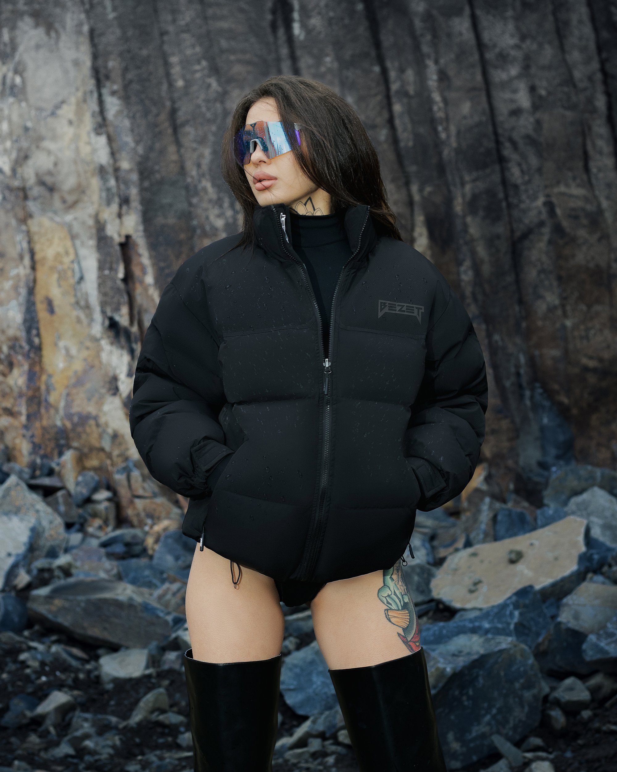 Куртка зимова жіноча BEZET Nord чорний - Фото 1