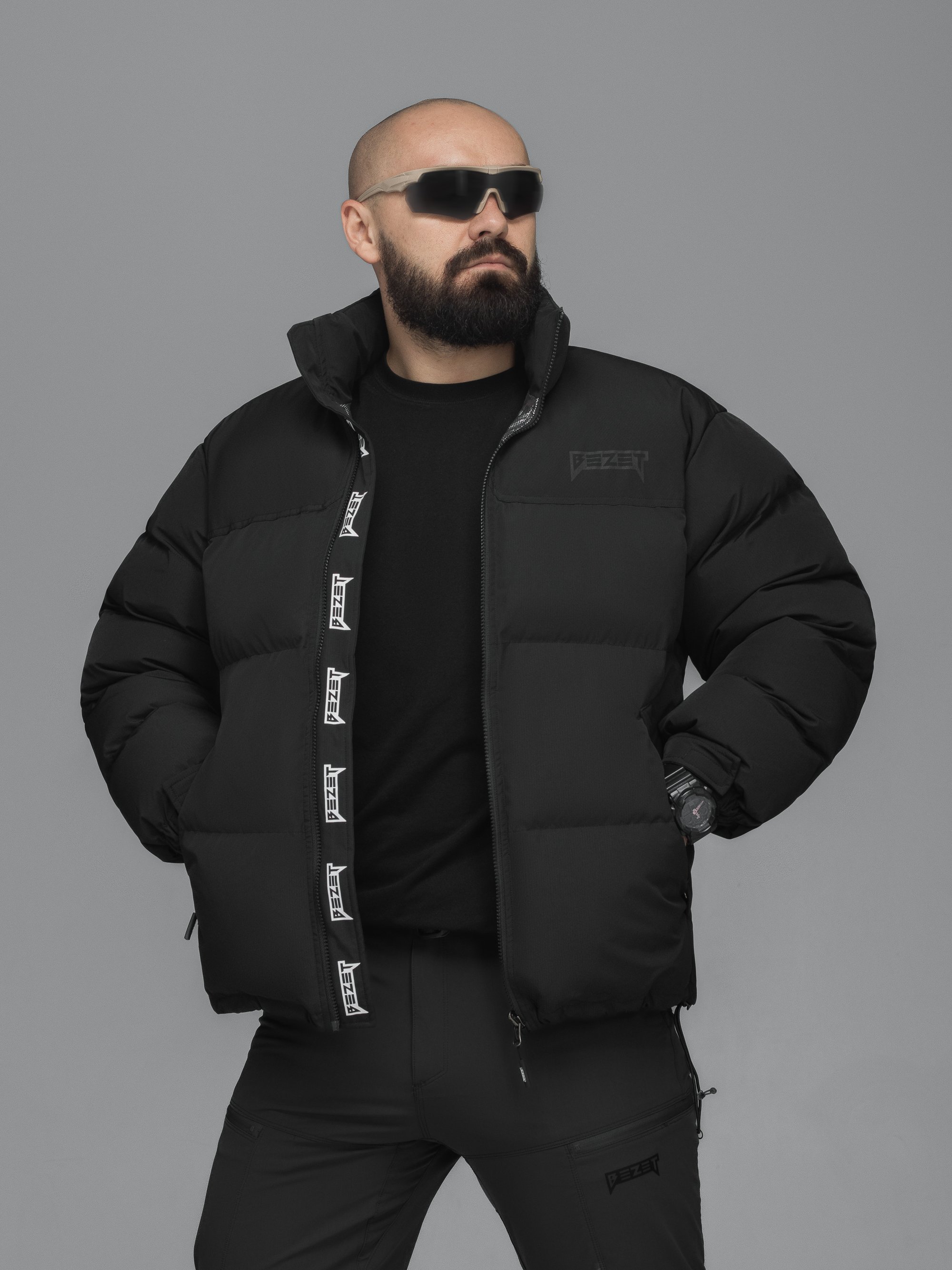 Куртка зимова BEZET Nord чорний - Фото 4