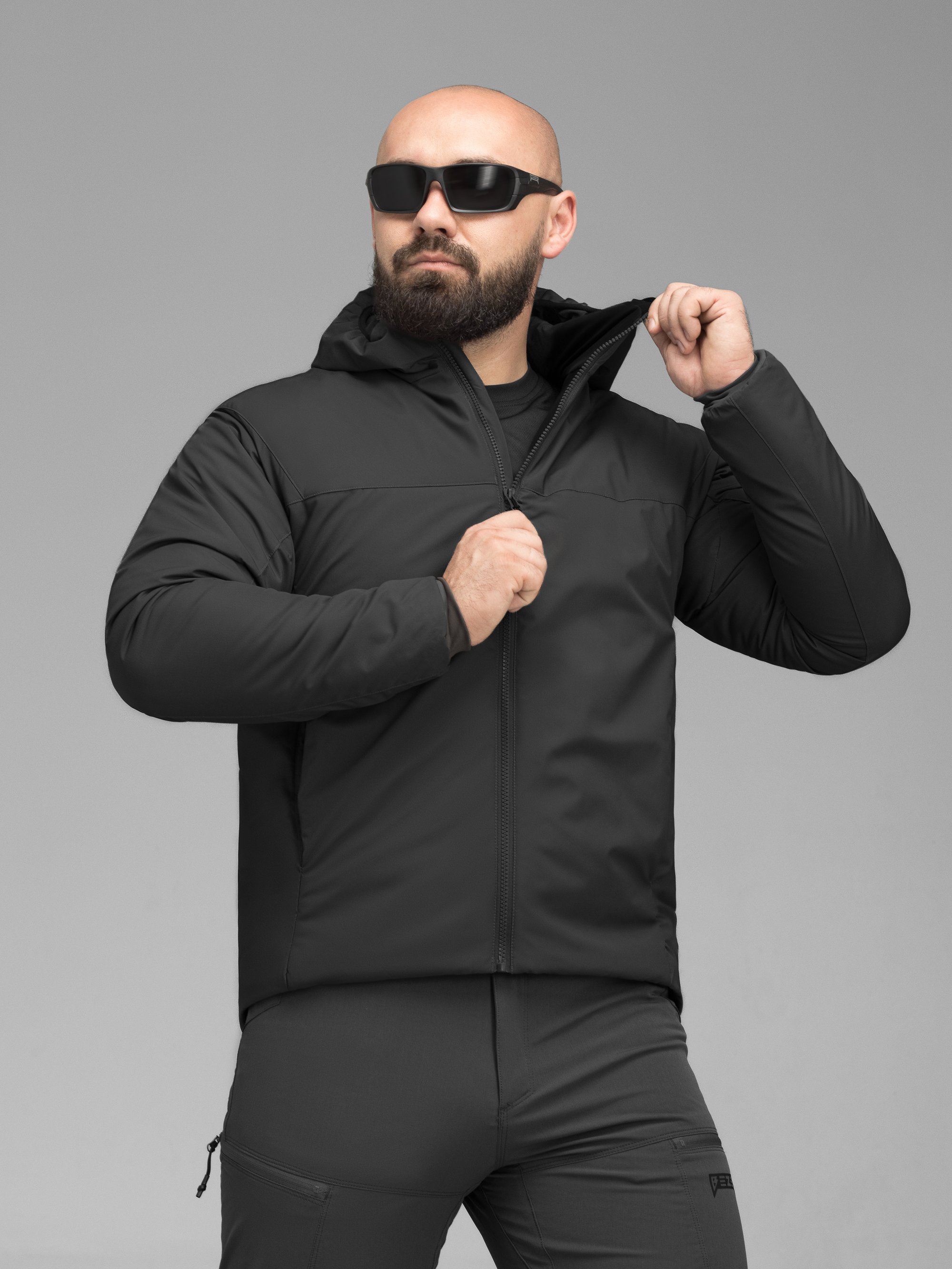 Куртка тактична BEZET Снайпер чорний - Фото 14