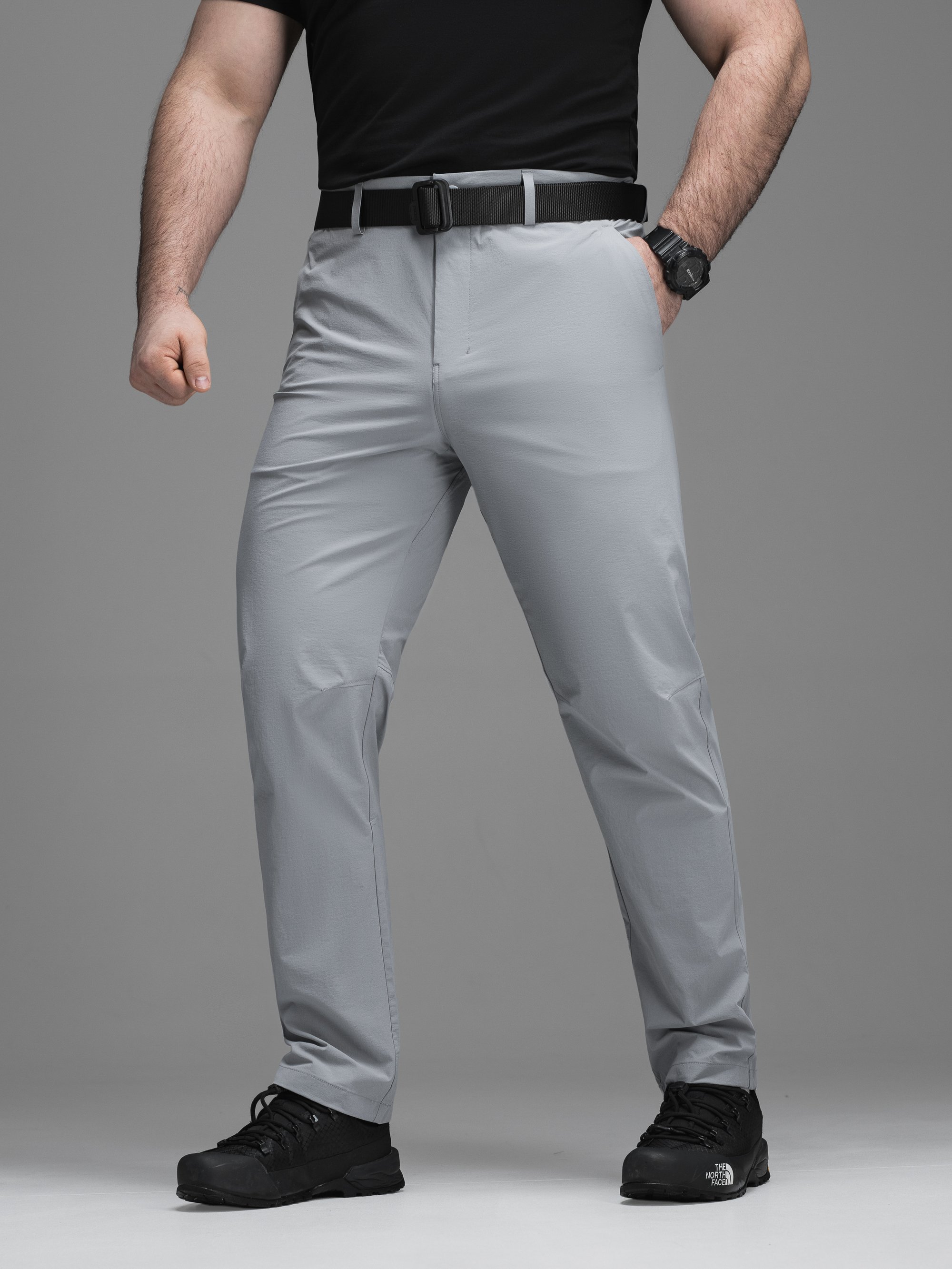 Брюки BEZET Decent сірий - Фото 6