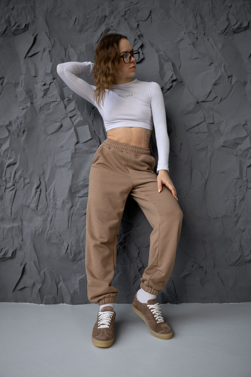 Штани жіночі Reload - Jolira, капучино