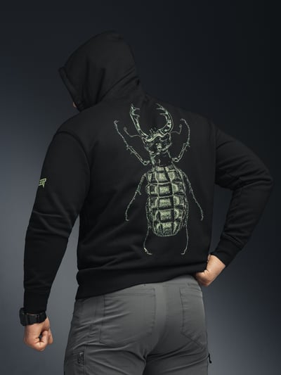Худі BEZET Scarab Ops чорний - Фото 9