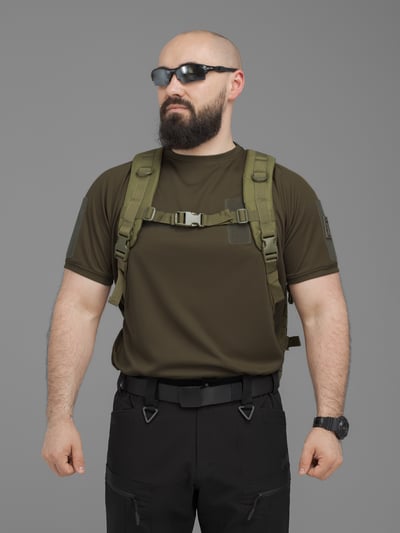 Рюкзак тактичний BEZET Soldier хакі - Фото 22