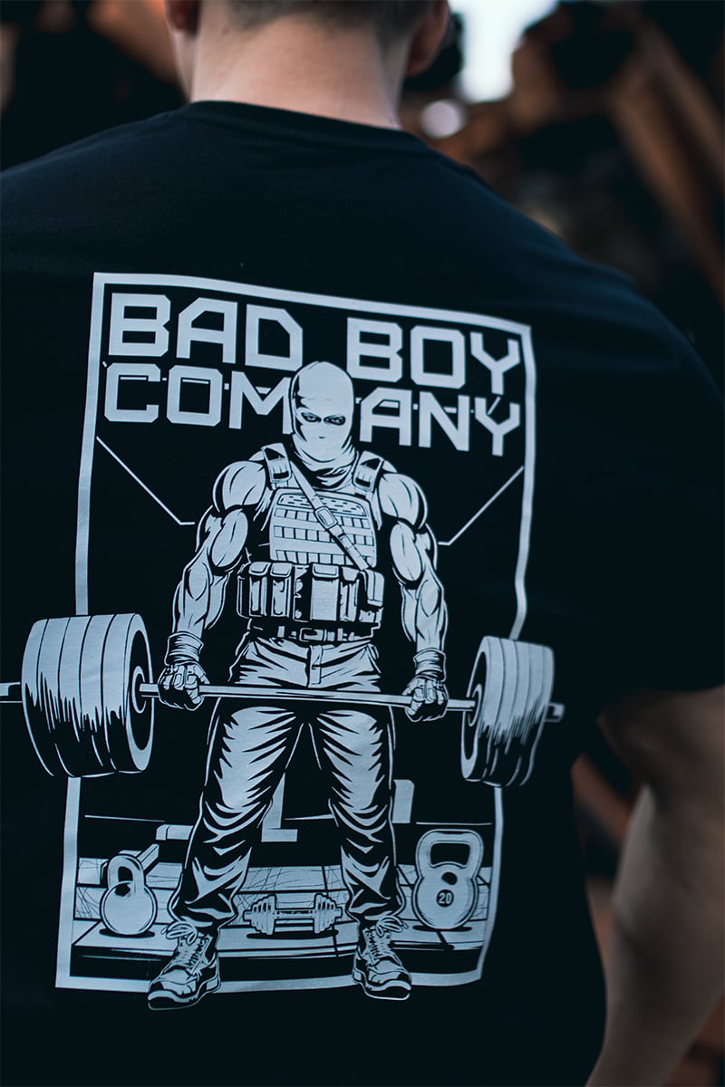 Футболка з принтом Military Sport Bad Boy Company