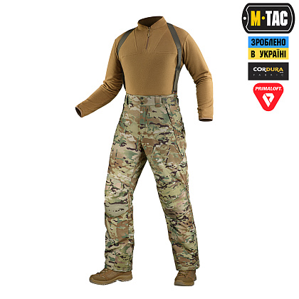 Штани зимові M-Tac Alpha Pro Primaloft MС Мультикам