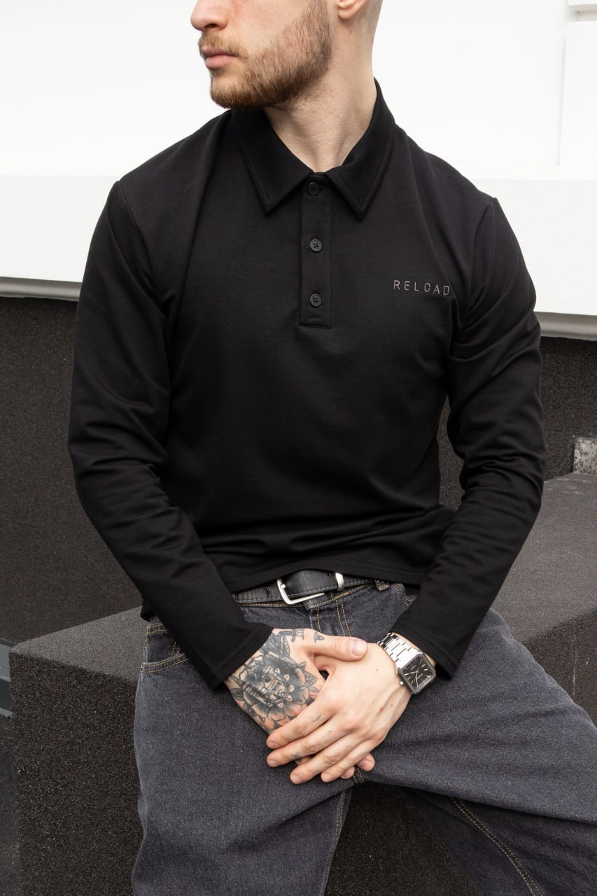 Футболка поло Reload-Harbor, черный