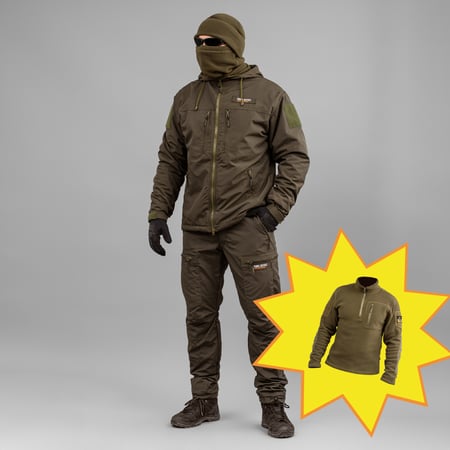 Комплект мілітарі "TRAVEL DEFENCE" 3 в 1 DARK OLIVE Armoline
