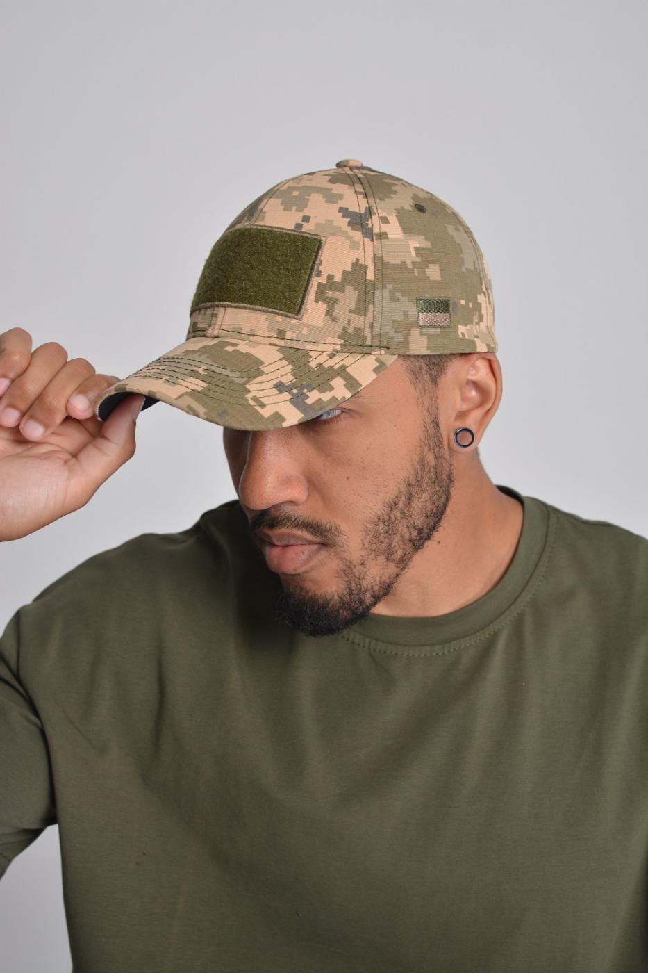 Кепка под шеврон пиксель