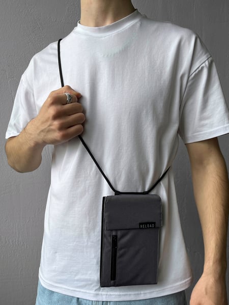 Сумка-кошелек Reload - темно-серый