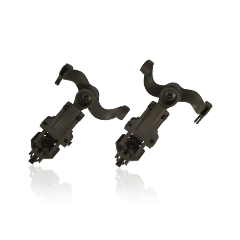 Кріплення адаптер "Чебурашка" для активних навушників на шолом Олива