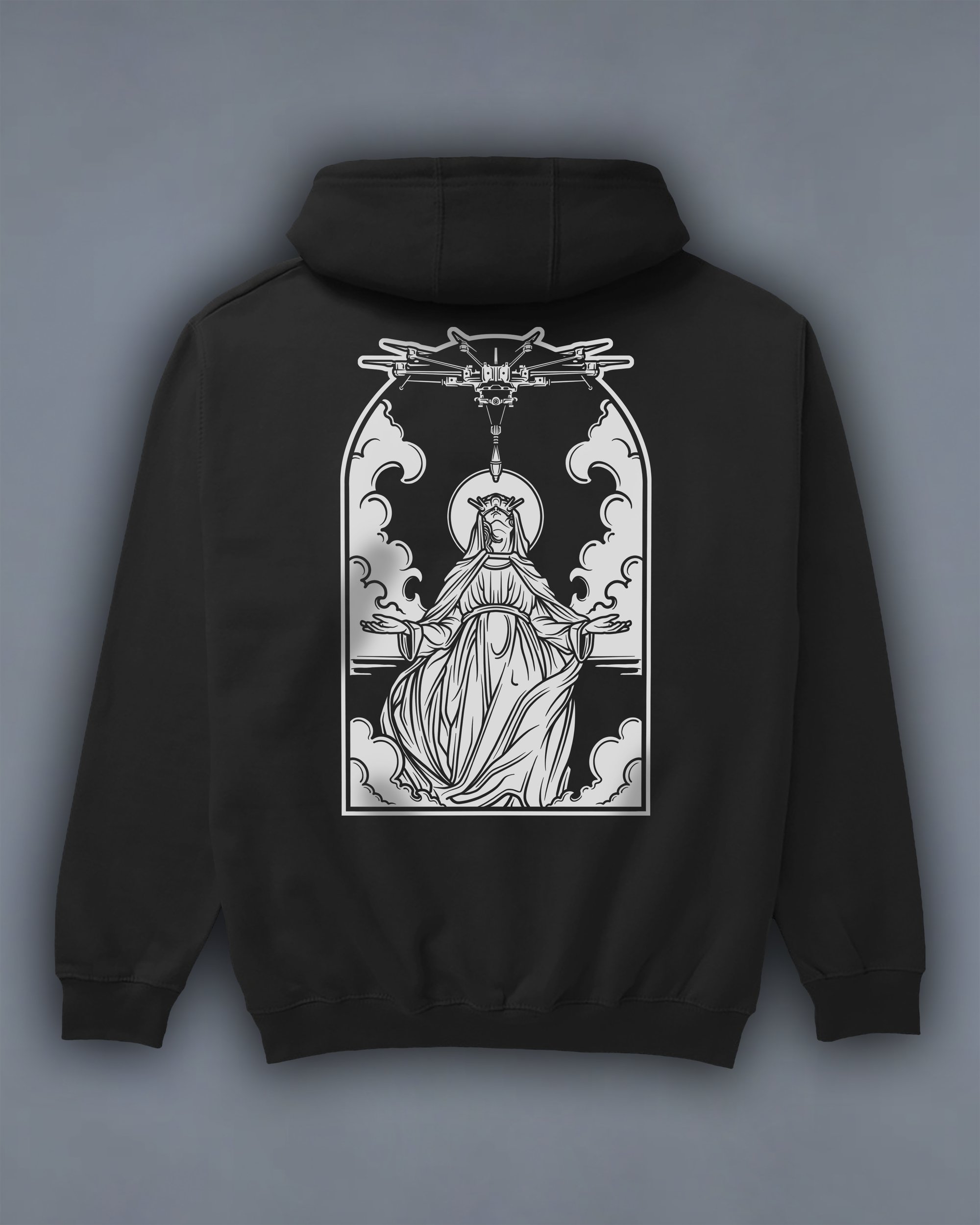 Худі на флісі / без флісу "Angel Of Death" We feel