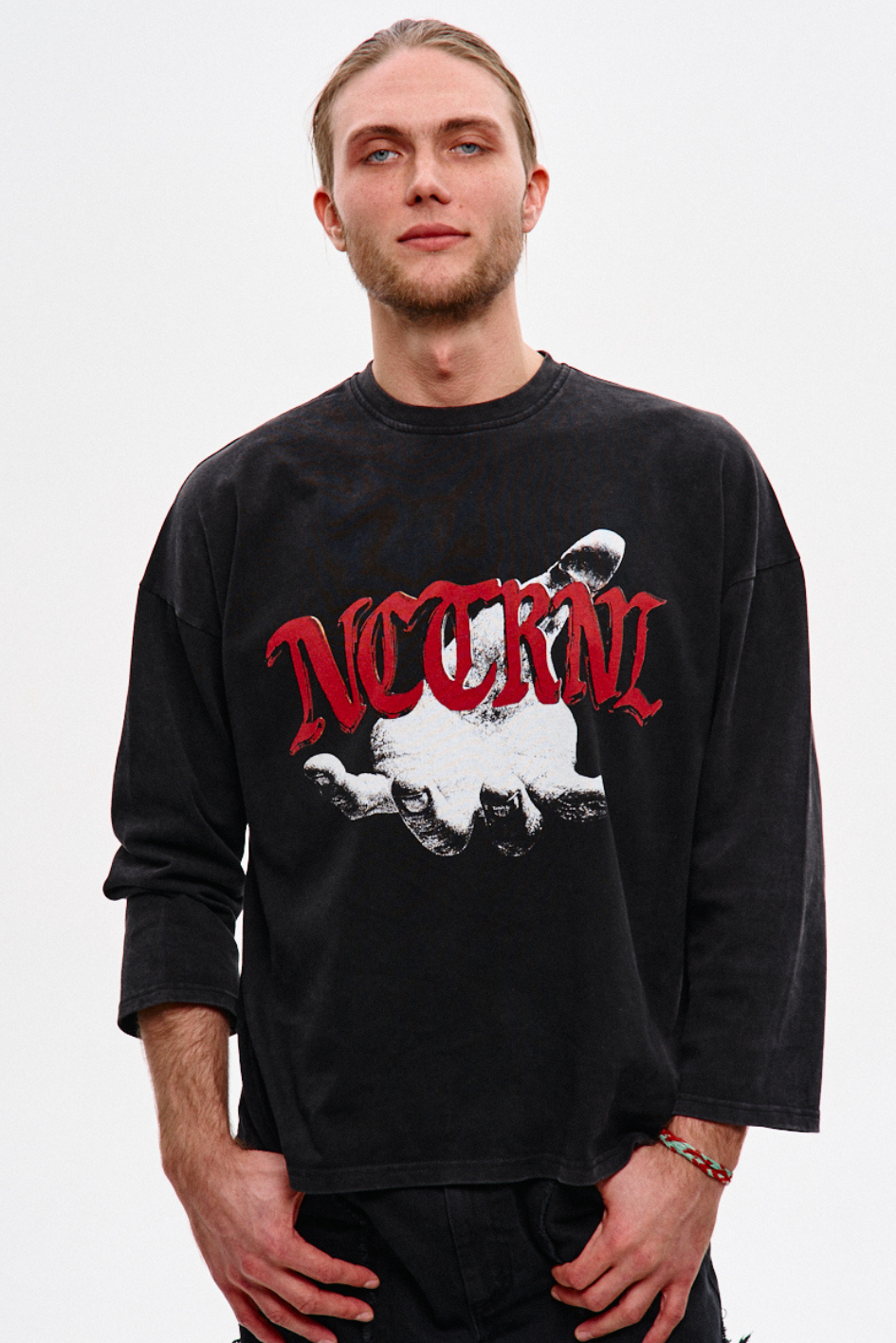 Чоловічий лонгслів NCTRNL "Hand" TURWEAR