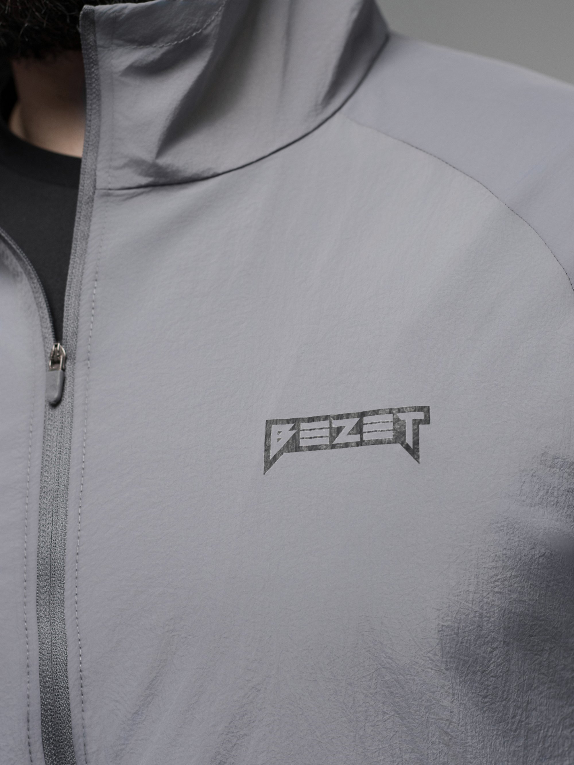 Куртка вітрівка BEZET Solguard UV 100 сірий - Фото 19