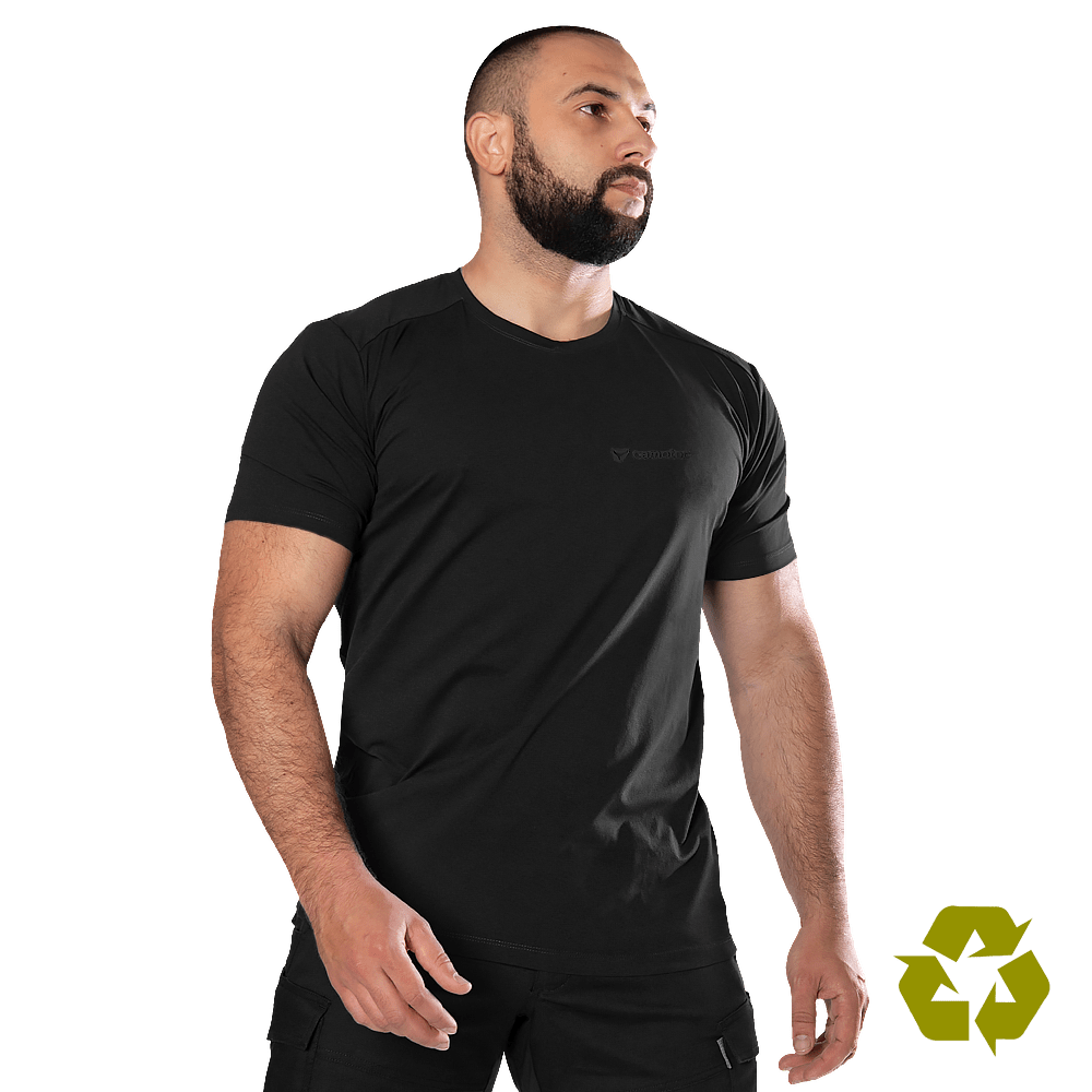 Футболка Camotec Totem Logo Чорний KOMBAT