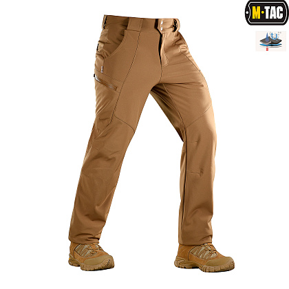 Штани M-Tac Soft Shell Winter Coyote Койот