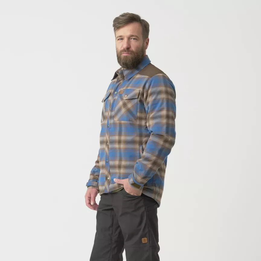 Сорочка Helikon-Tex Warden Winter Shirt Forest Blue Plaid