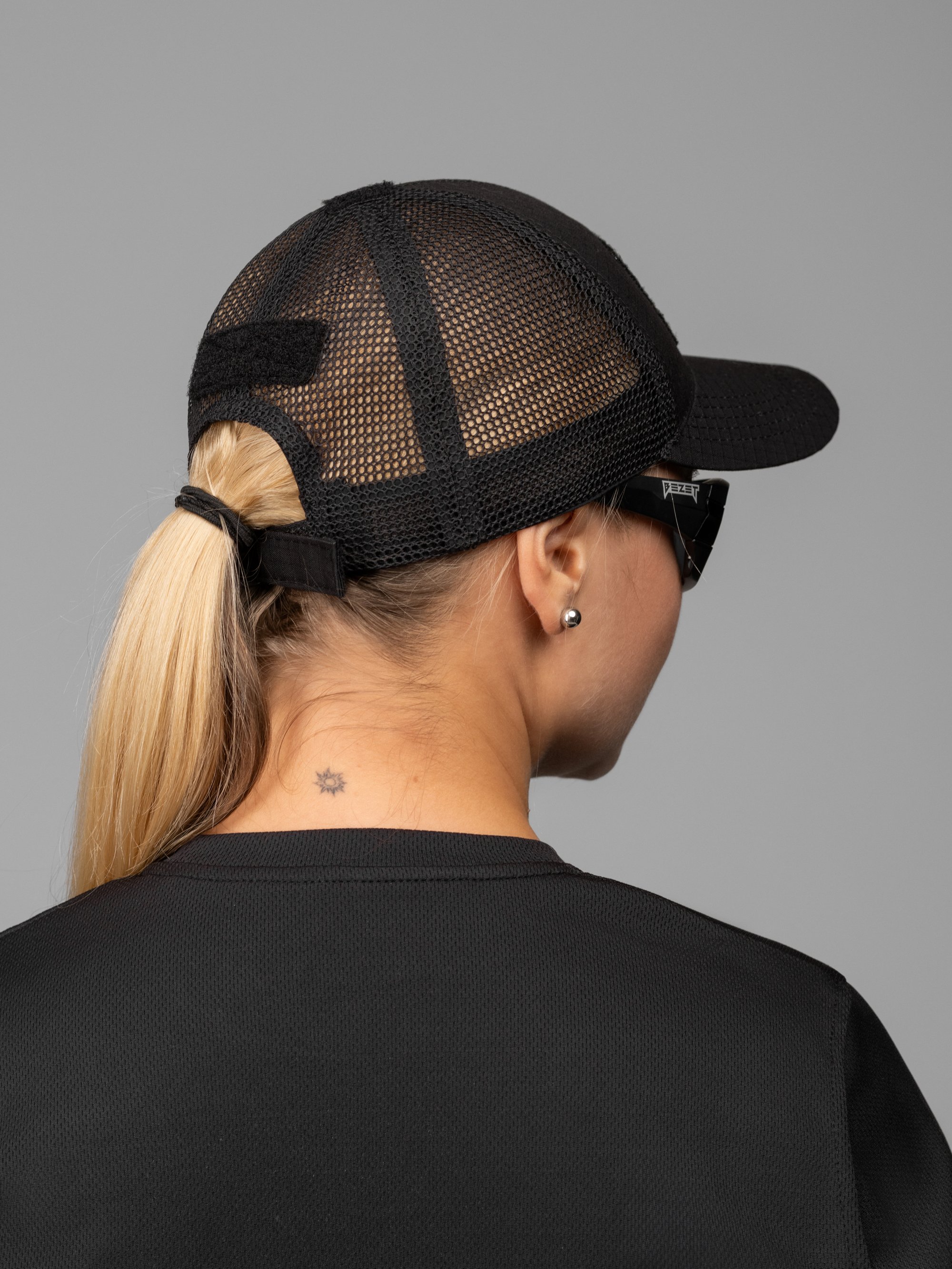 Бейсболка тактична жіноча BEZET Ranger чорний - Фото 3