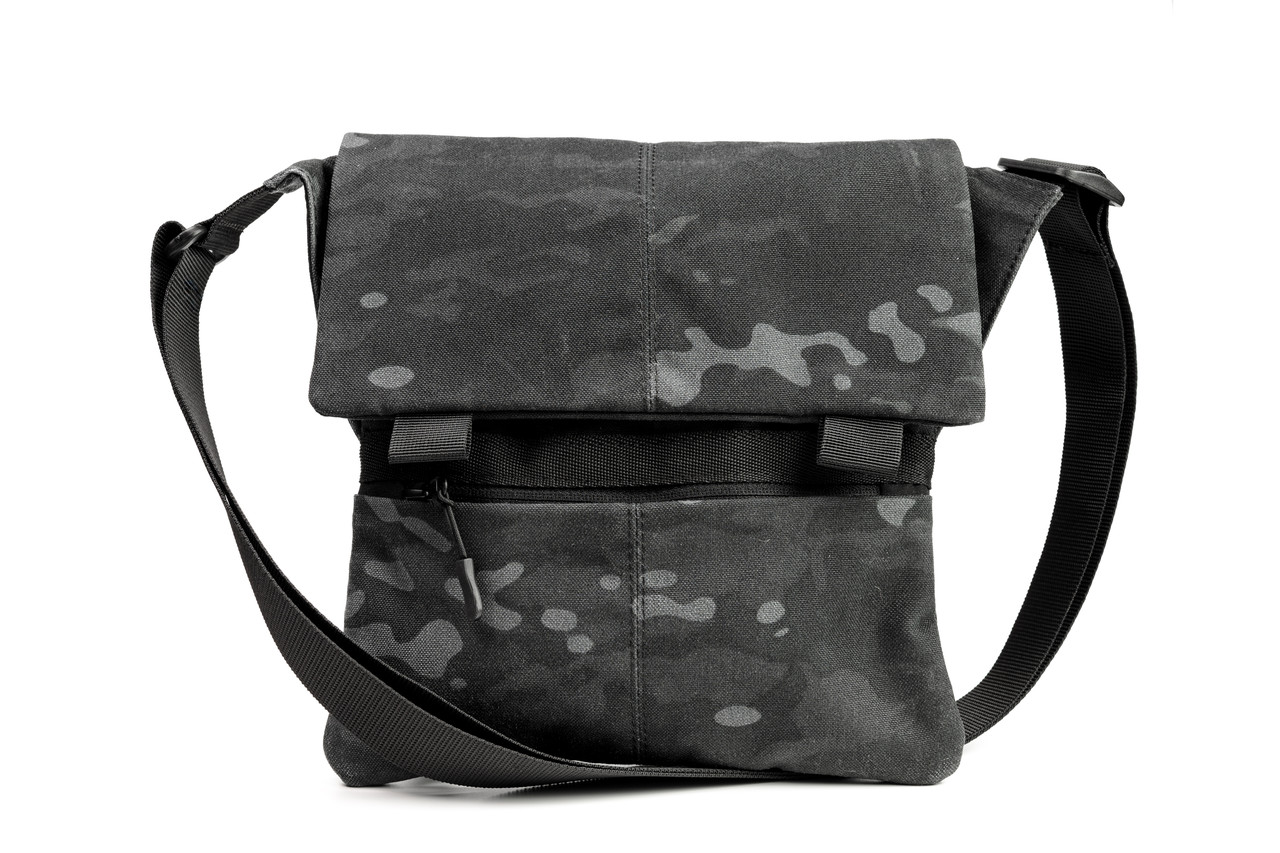 Тактична сумка через плече, для прихованого носіння зброї, Multicam Black HardKIT