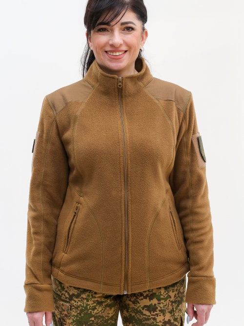 Жіноча кофта флісова Нона койот