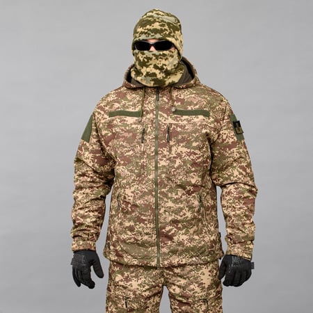Вітровка "TRAVEL DEFENCE" ХИЖАК ПІКСЕЛЬ Armoline