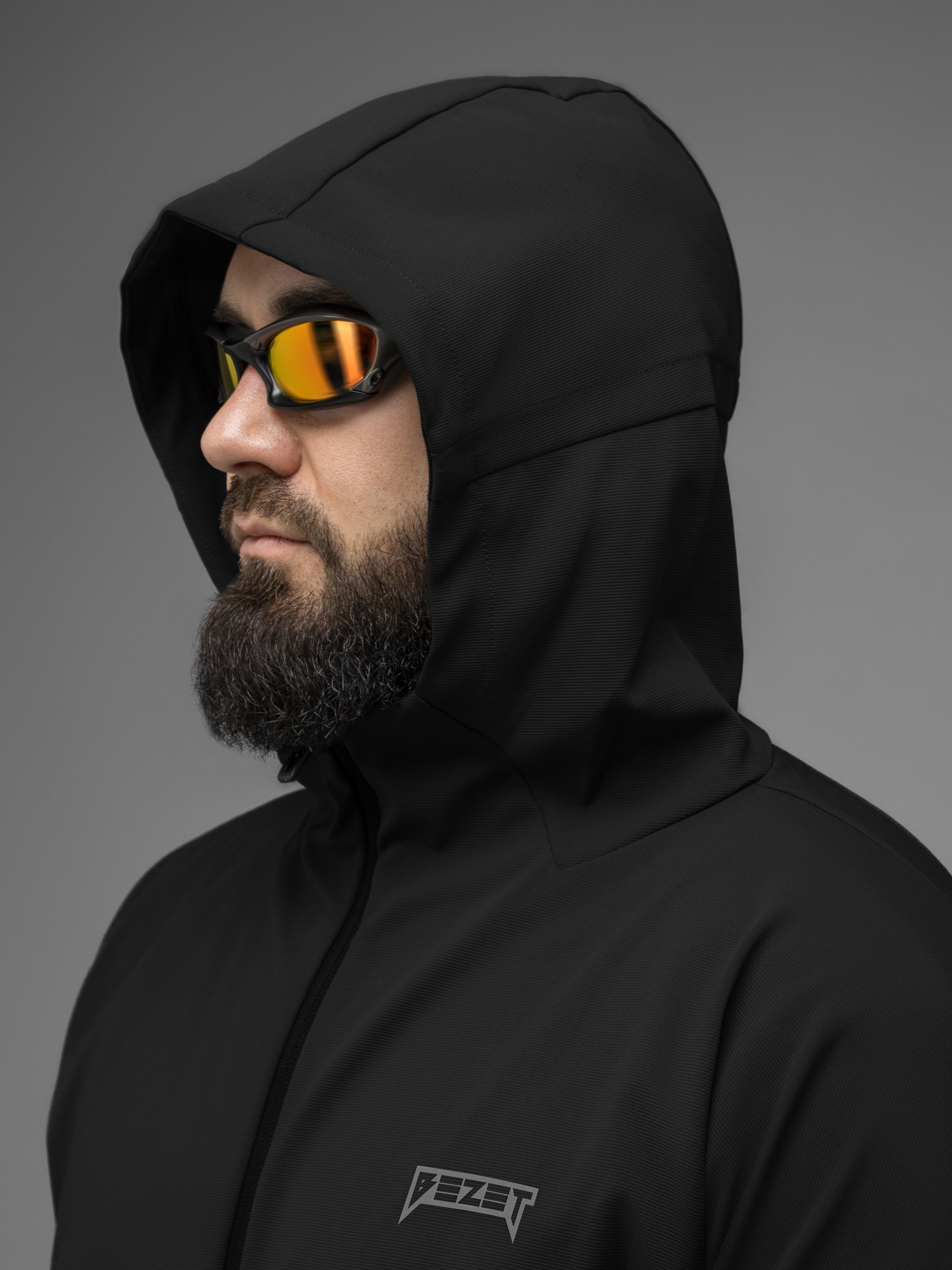 Куртка вітрівка BEZET Apex чорний - Фото 13