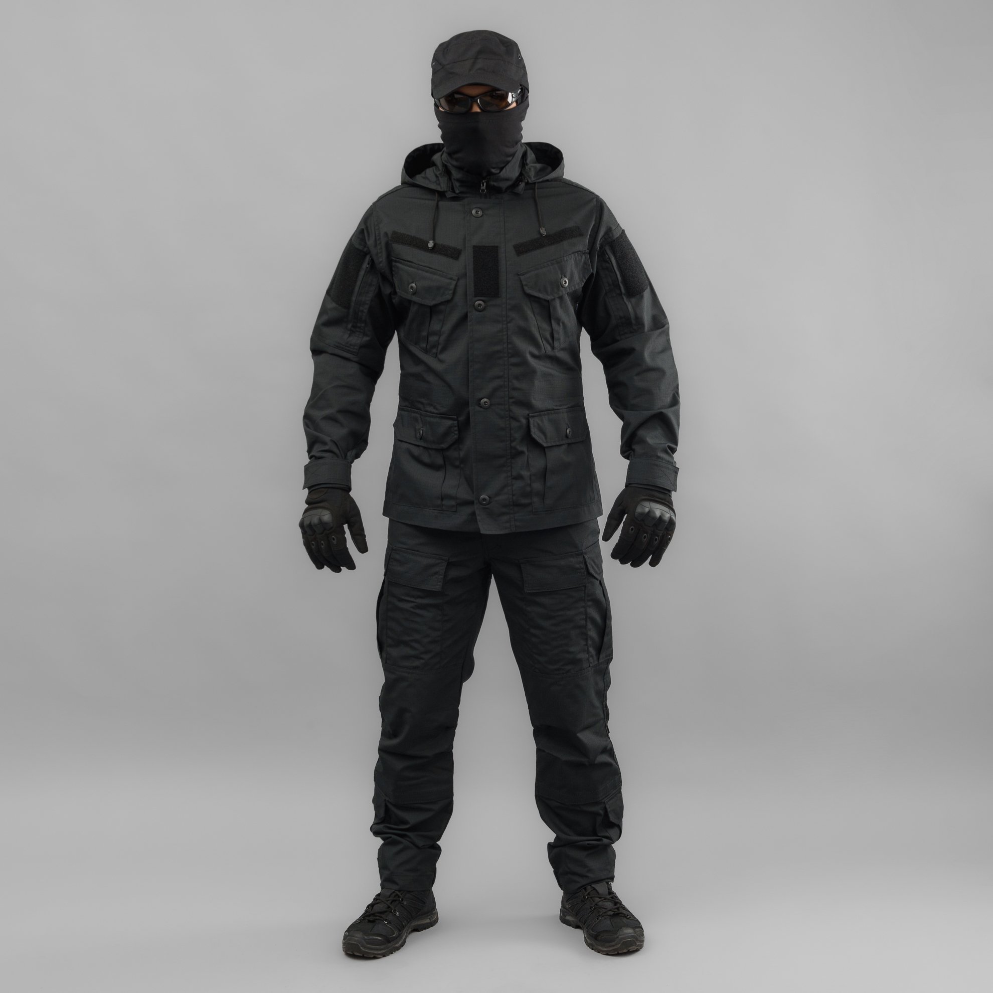 Костюм польовий "CRUSADER" BLACK Armoline