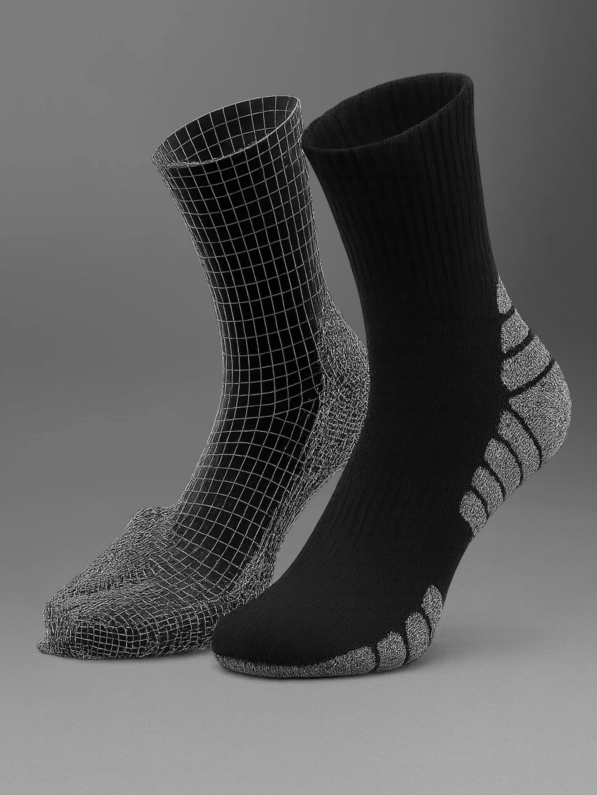 Шкарпетки зимові BEZET Polar чорний - Фото 5