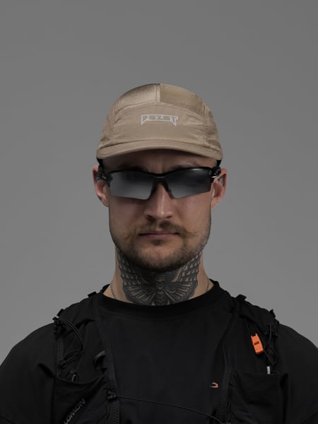 Бейсболка BEZET Solguard песочный