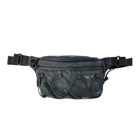 Тактична бананка на пояс WolfPack Multicam Black
