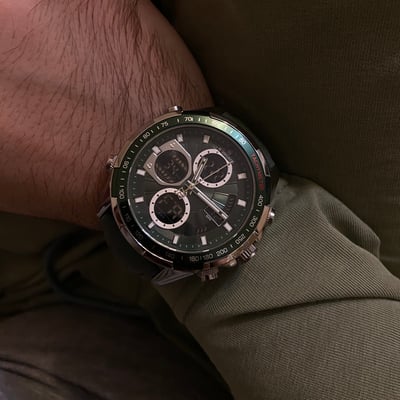 Чоловічий тактичний годинник Naviforce Fly Army Green Бест Тайм - Фото 34