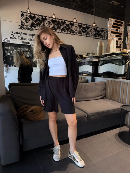 Жіночий комплект Reload - Milana, чорний