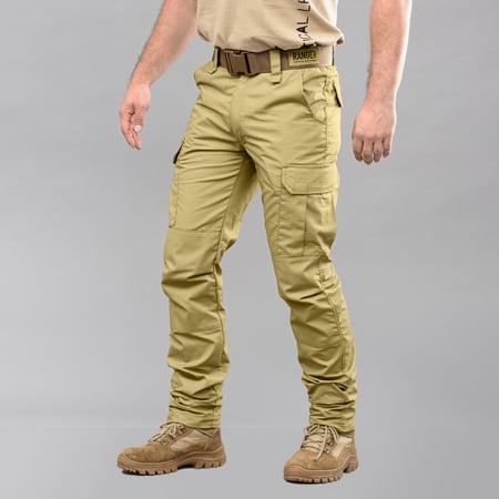 Штани тактичні "RANGER" LIGHT COYOTE з ременем 5см Armoline