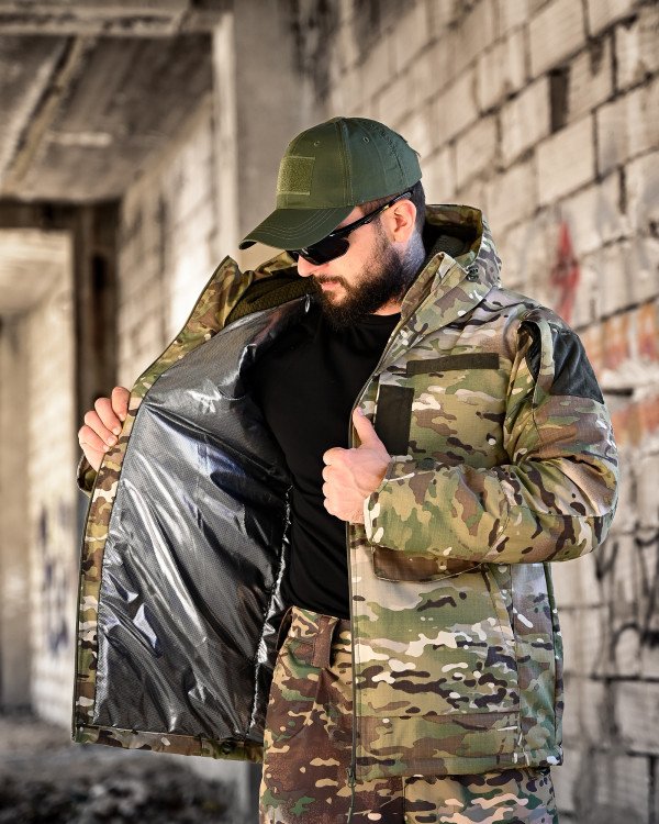 Тактична куртка бушлат Persona мультикам Omni-Heat Sold-Out