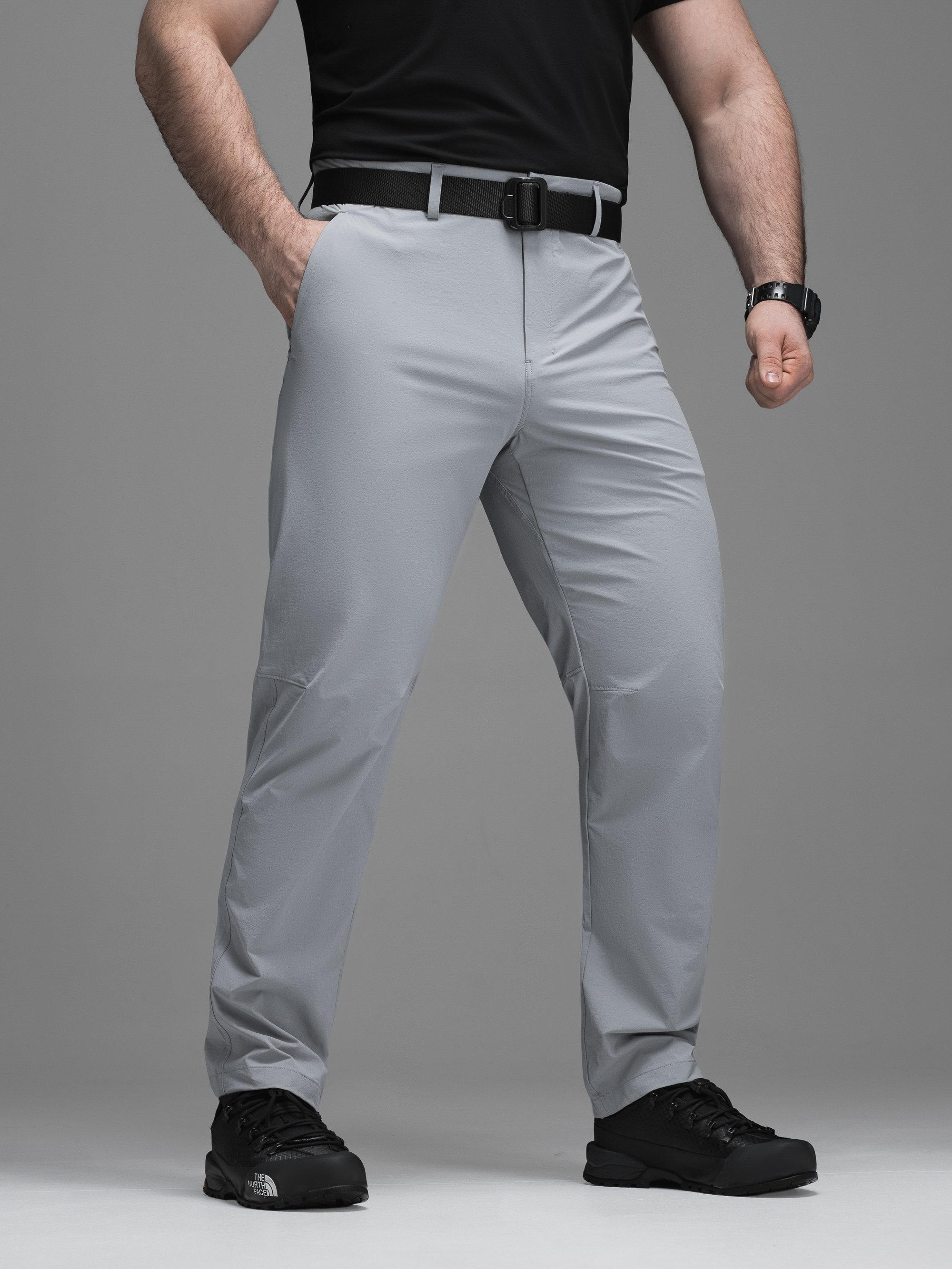 Брюки BEZET Decent сірий - Фото 5