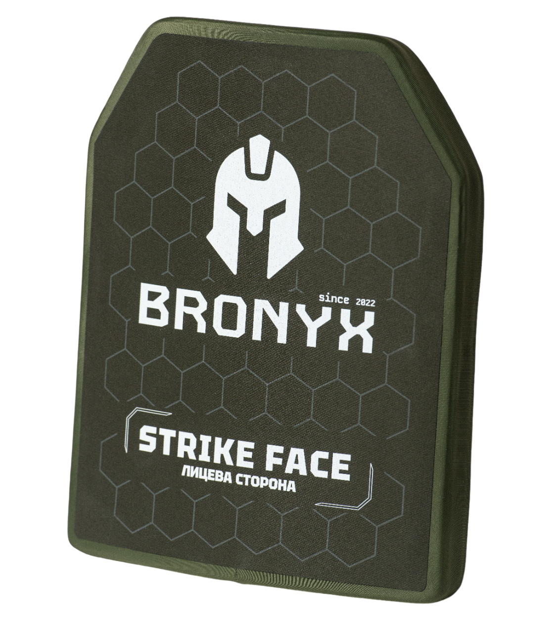 Бронеплита CAP6-M (2.9 кг) (6 класс) BRONYX 250*300 (одна плоскость) (1шт) KIBORG