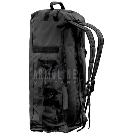 Сумка-рюкзак армійський 80л "Кочівник" BLACK Armoline
