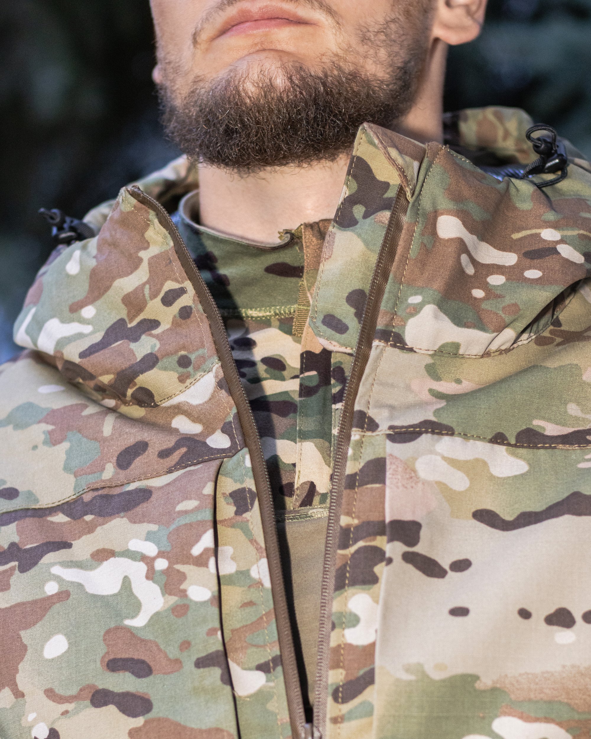 Куртка тактична зимова BEZET Штурм мультикам - Фото 15