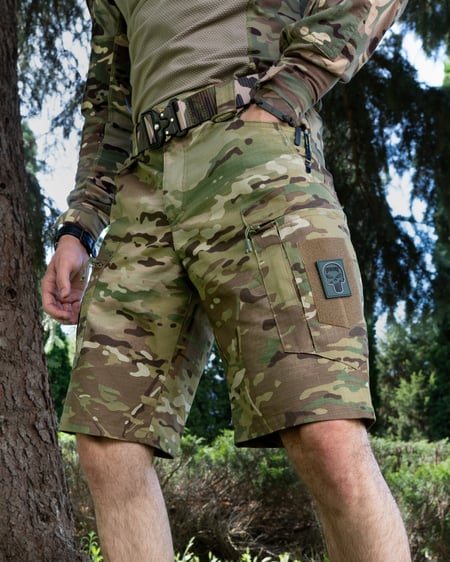 Шорти карго тактичні BEZET Ешелон мультикам