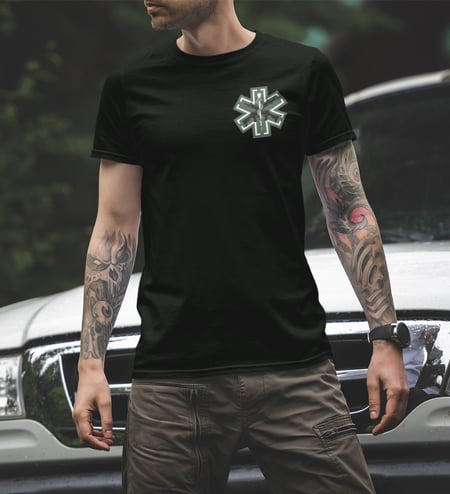 Футболка Paramedic чорна We feel