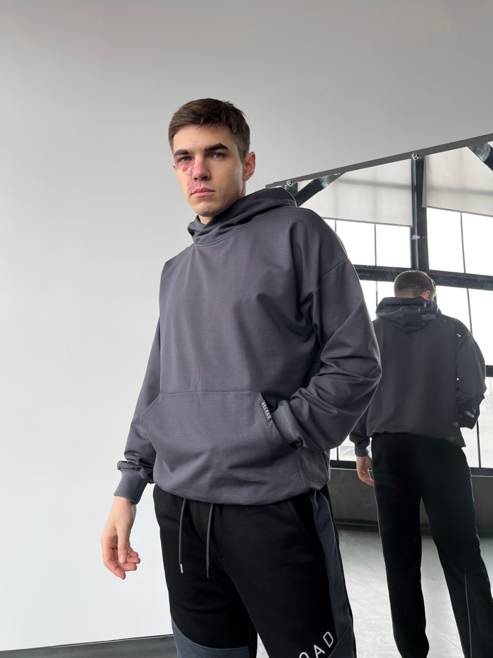 Чоловіче худі Reload Base, графіт