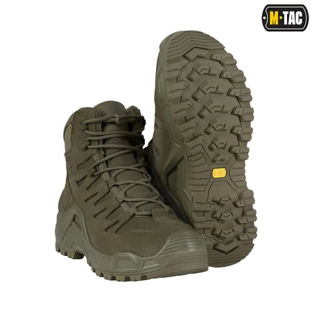 Ботинки тактические M-Tac Caiman (2 сорт) Олива СПЕЦПРОМ КР
