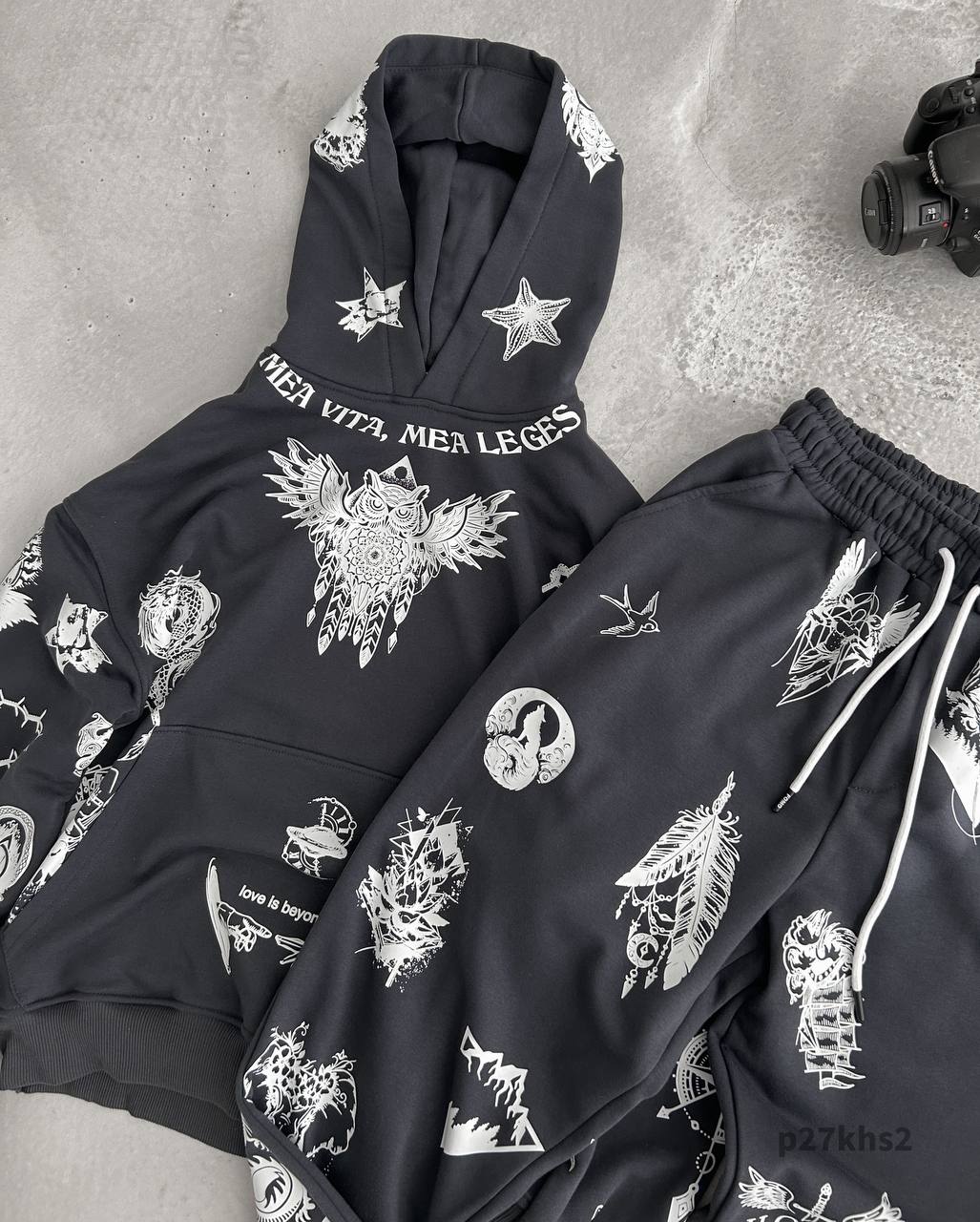 Костюм Худі Штани Tato dark grey Sold Out